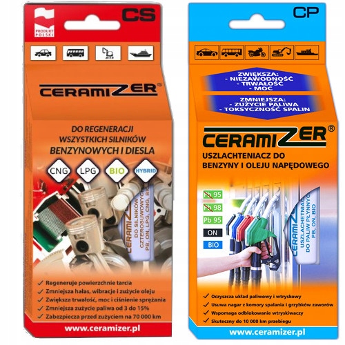 

zestaw Ceramizer do silnika i paliwa