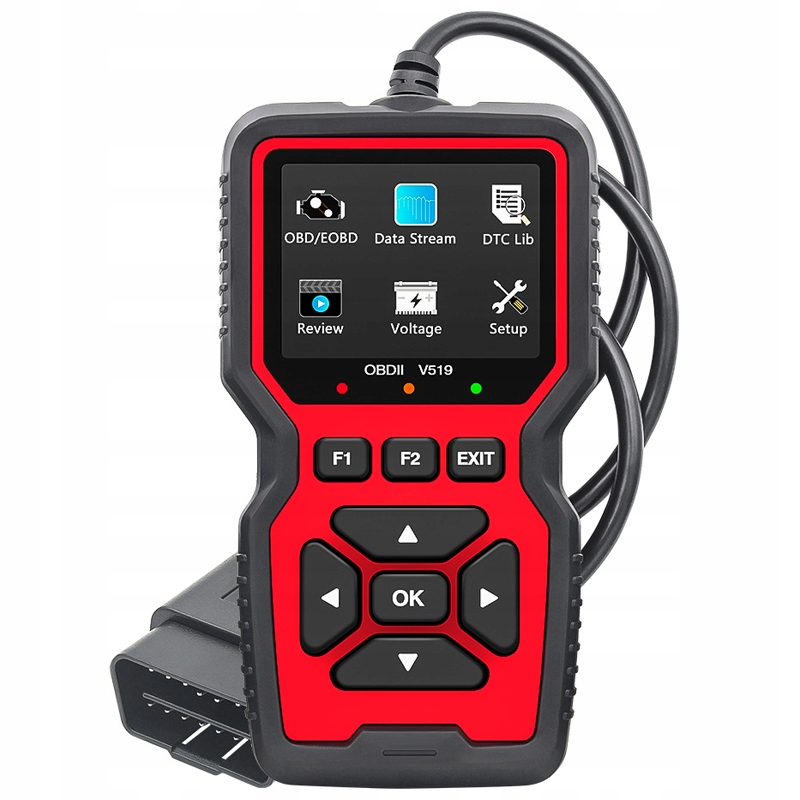 Tester Diagnostyczny Interfejs Obdii Uniwersalny Skaner Błędów Check Engine