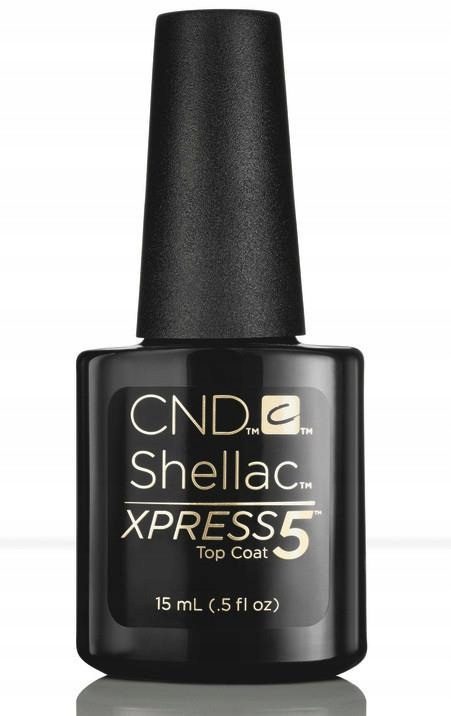 

Cnd Shellac Xpress5 Top Coat Uv Big 15 Ml