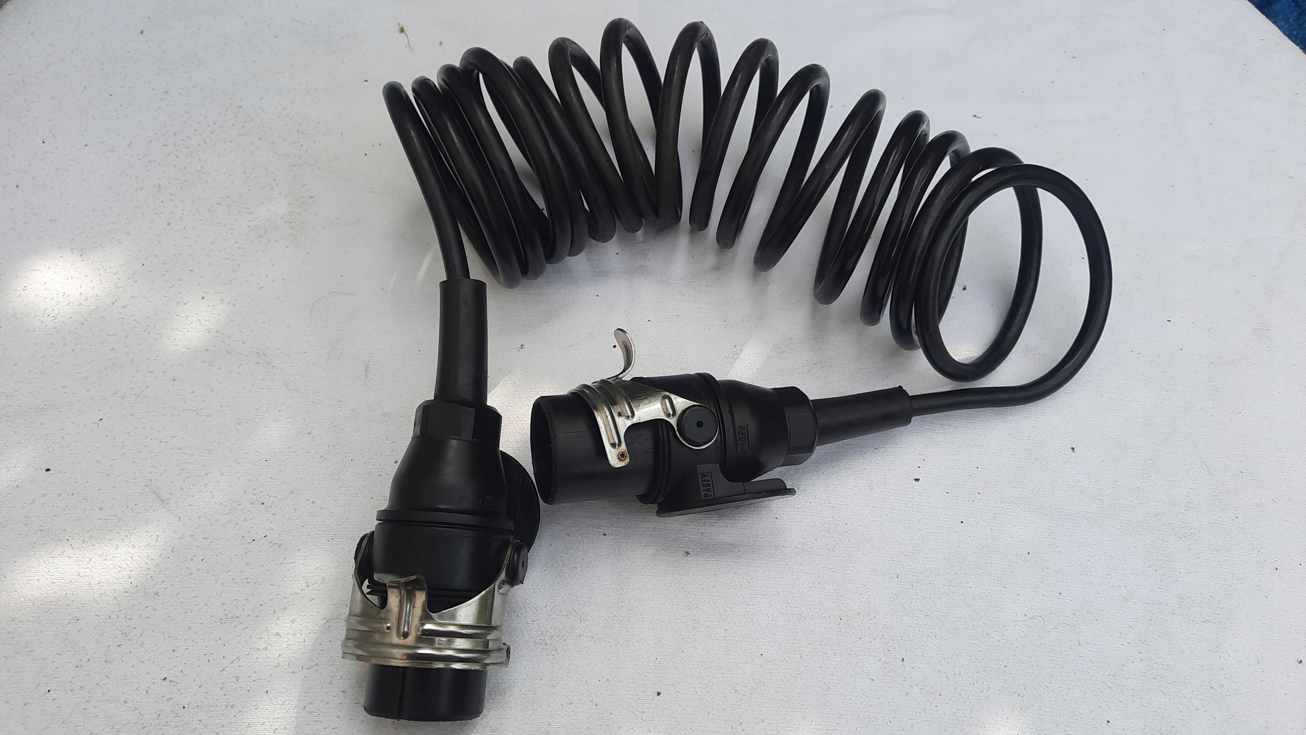 TIR ABS 5 PIN 24V 4.5 m спіральний напівпричіп кабель