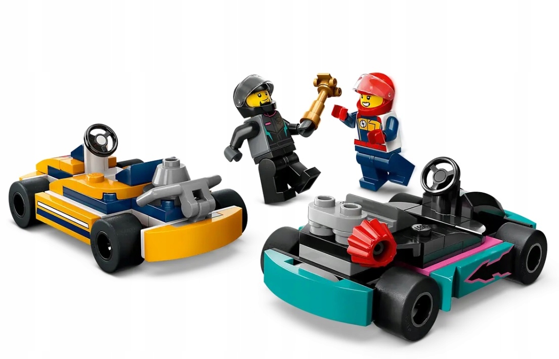 LEGO CITY Gokarty i kierowcy wyścigowi 60400 klocki 99 el. Numer produktu 60400
