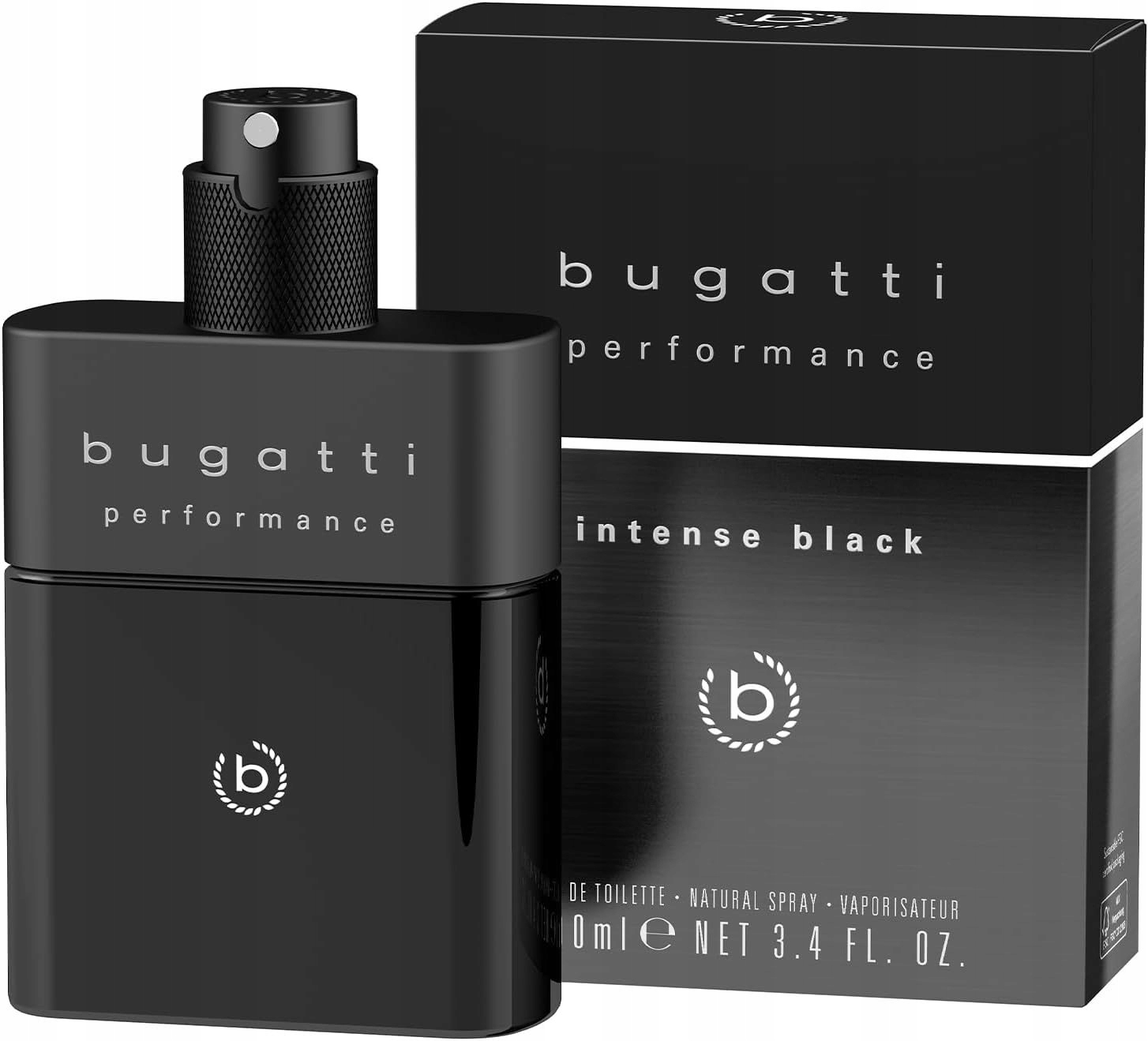 Bugatti Performance Intense Black Toaletní Voda Objem: 100 ML