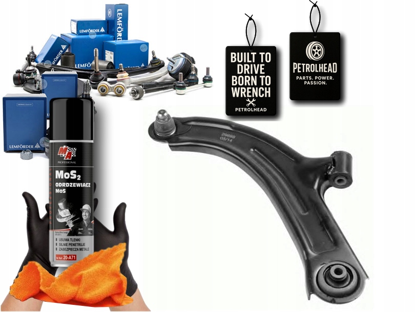 Rameno Renault Přední Clio 3 05- Le Lemforder #Petrolhead Pro+ Kit1