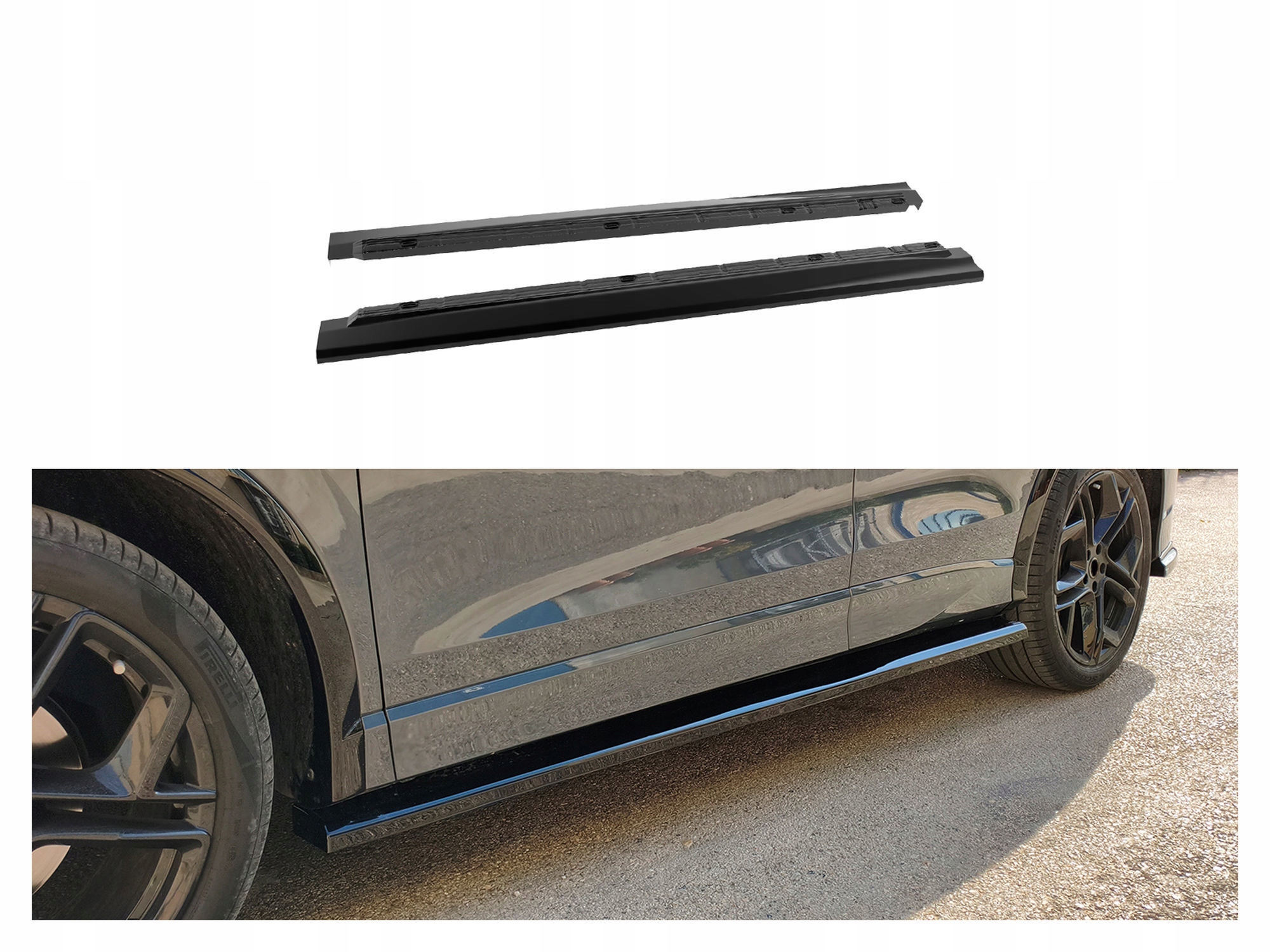 Krytky prahů lišty pod prahy pro Vw Volkswagen Tiguan III 2024