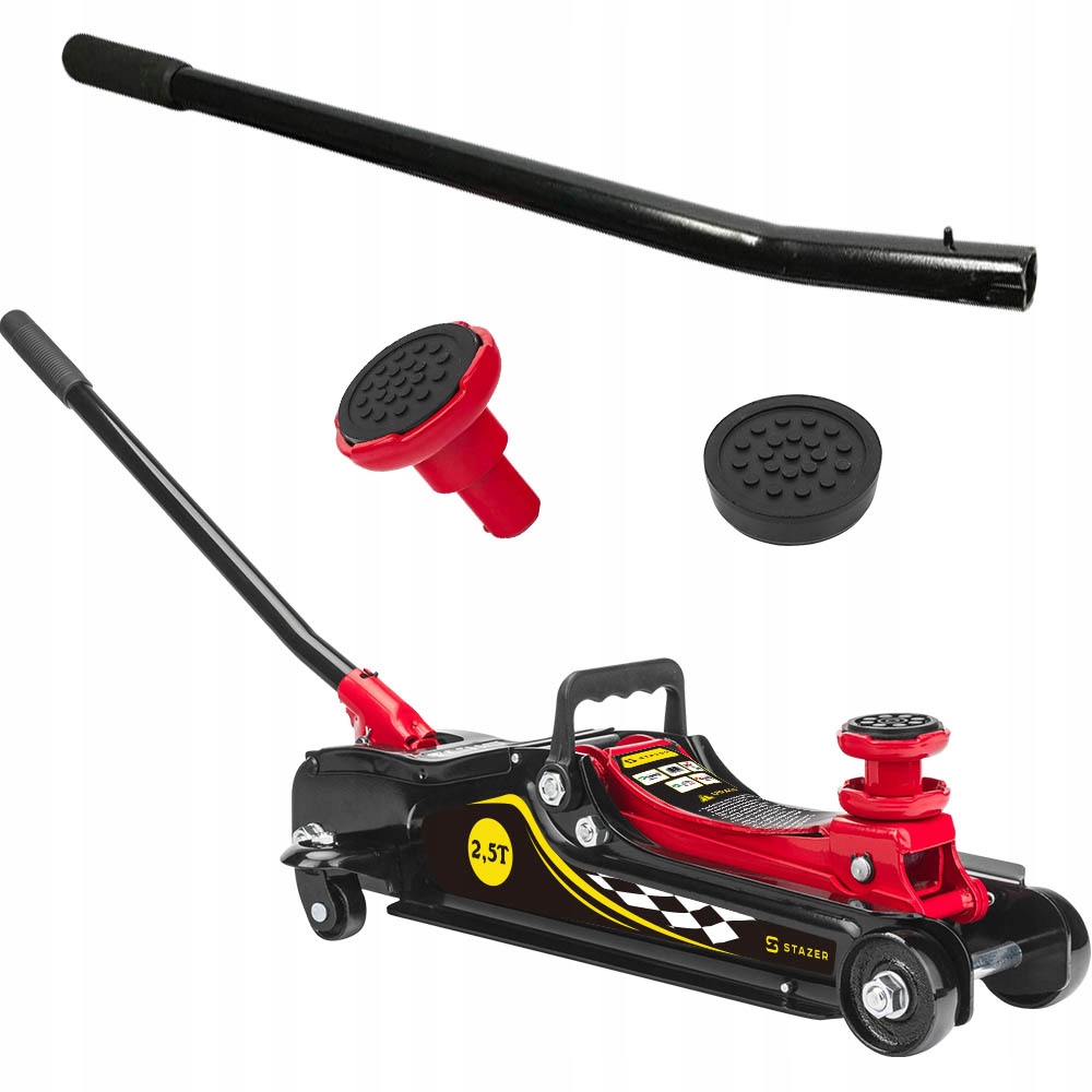 ŻABA PODNOŚNIK NISKOPROFILOWY SAMOCHODOWY LEWAREK 2,5T