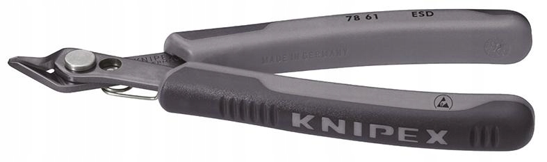 Boční štípací kleště pro elektroniku 140mm 78 61 140 Esd Knipex