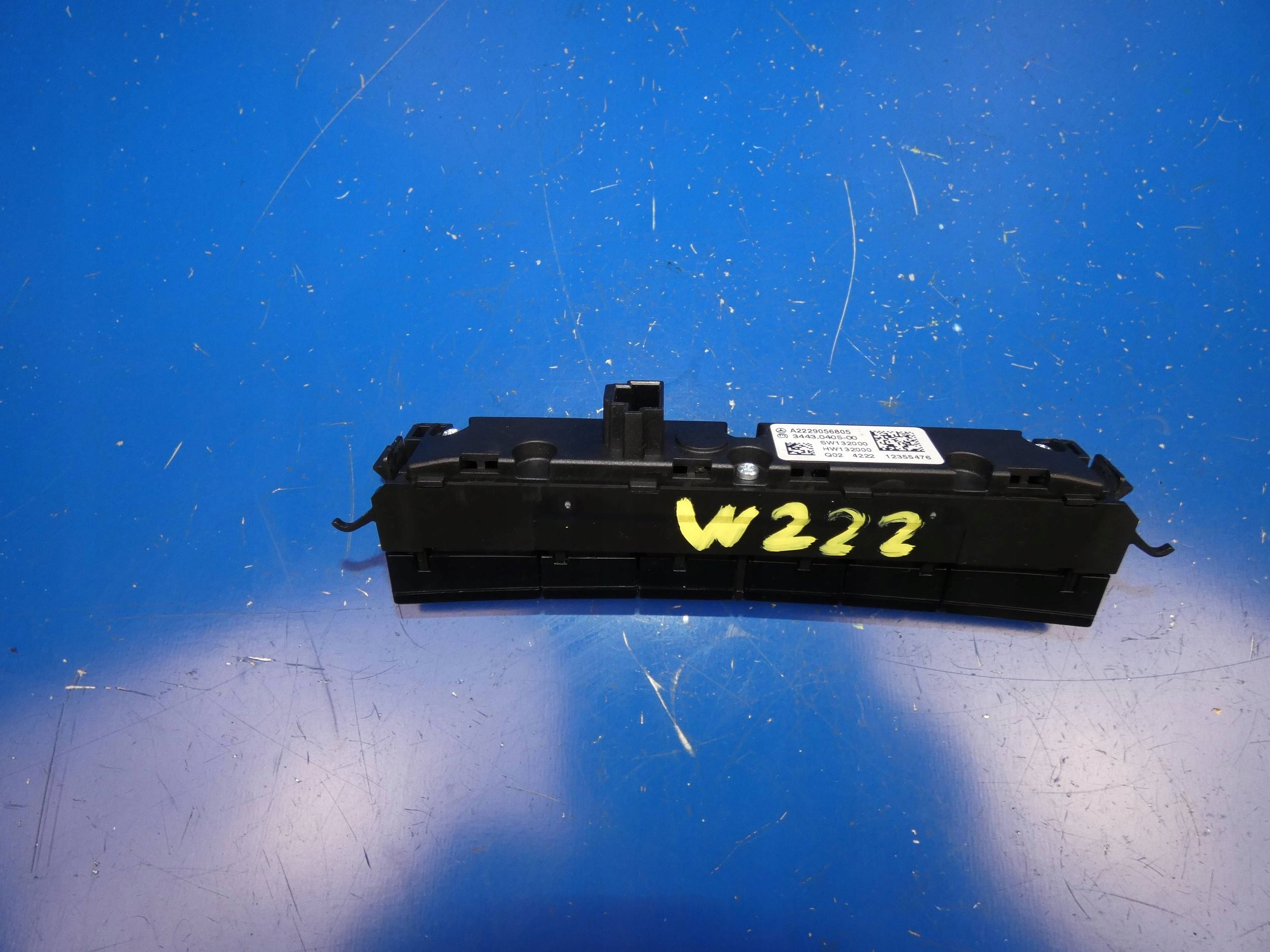 MERCEDES S KLASA W222 control panel switch PDC button