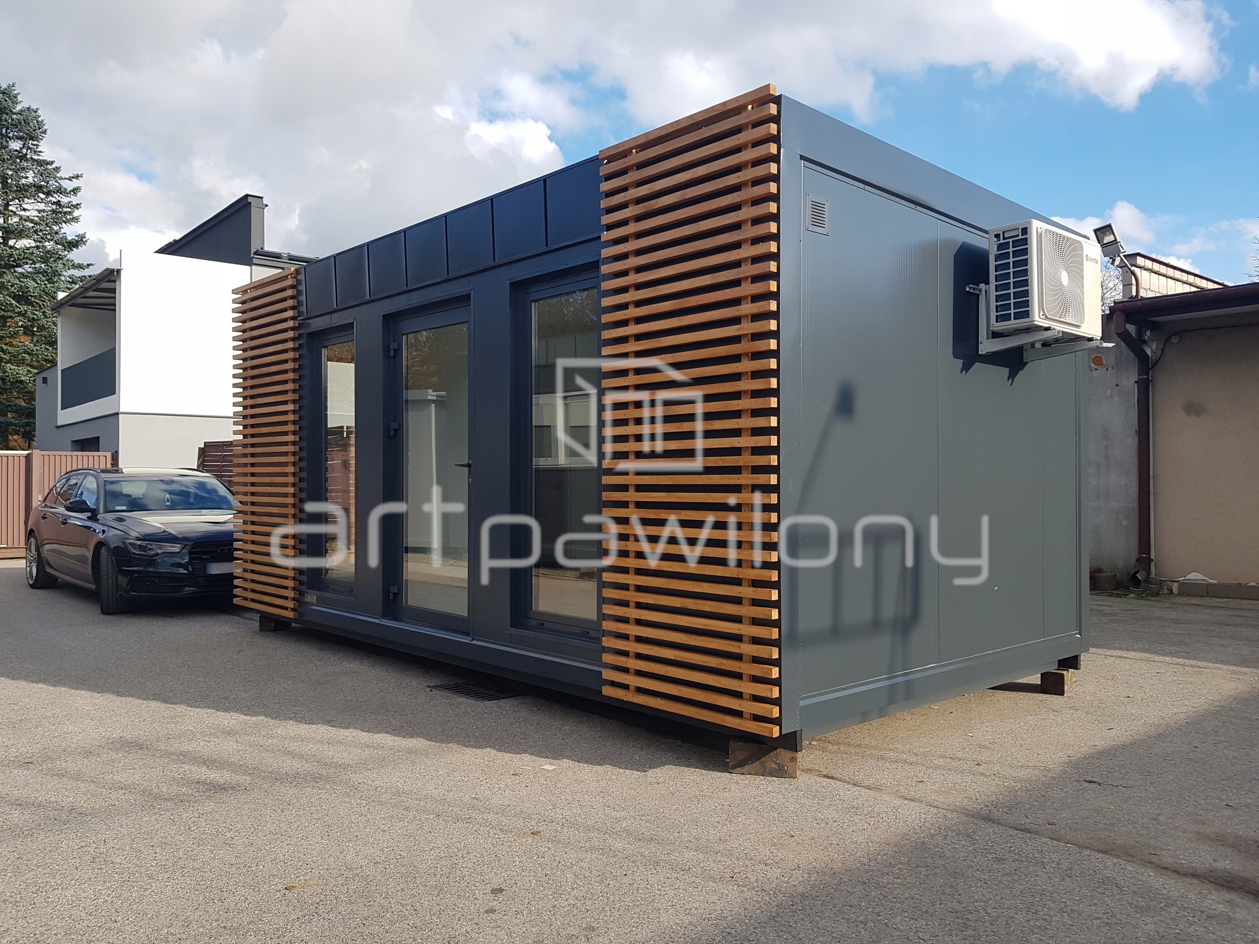 Biurowy Kontener Pawilon Handlowy 3x6