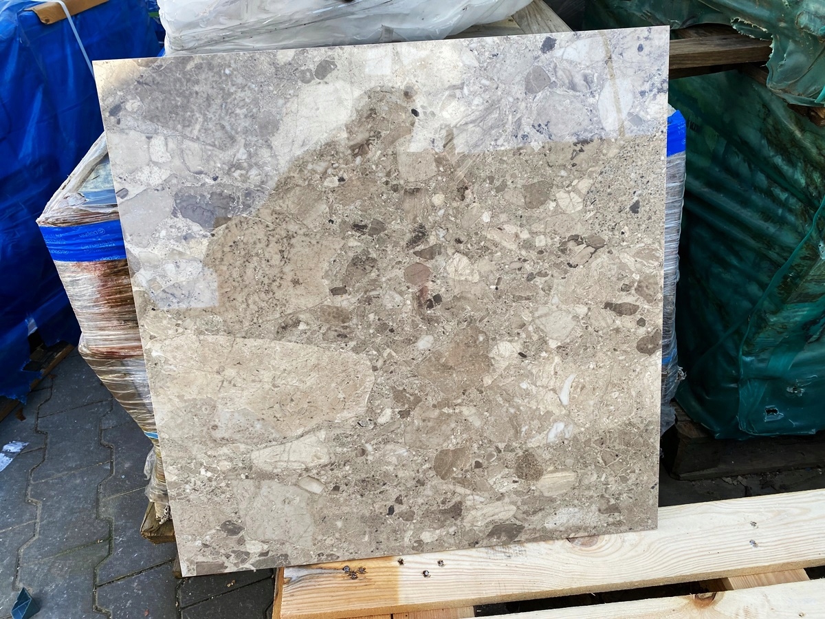 płytka 60x60 gres poler travertino płytka podłogowa Długość 60 cm