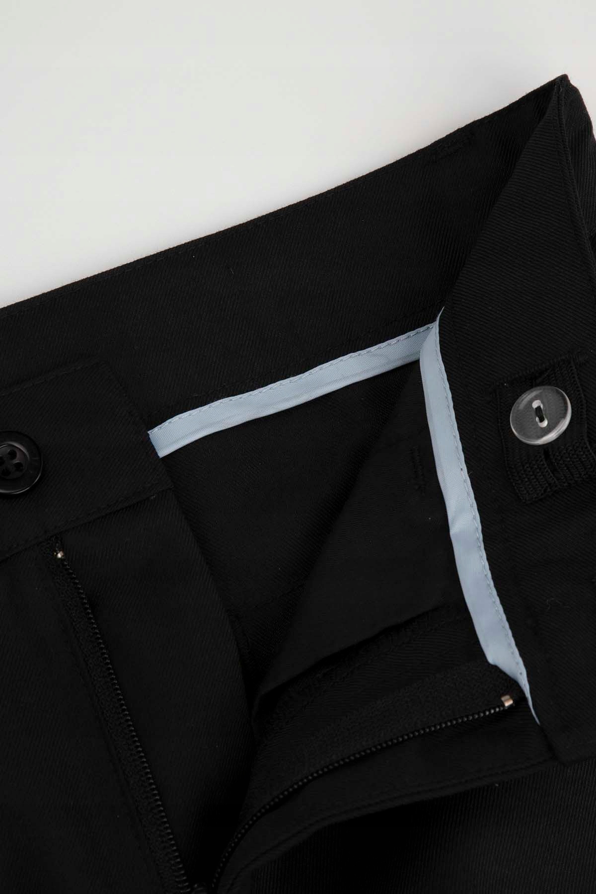 Chłopięce Spodnie Eleganckie 146 Czarne Spodnie Wizytowe Coccodrillo WC4 Marka Coccodrillo