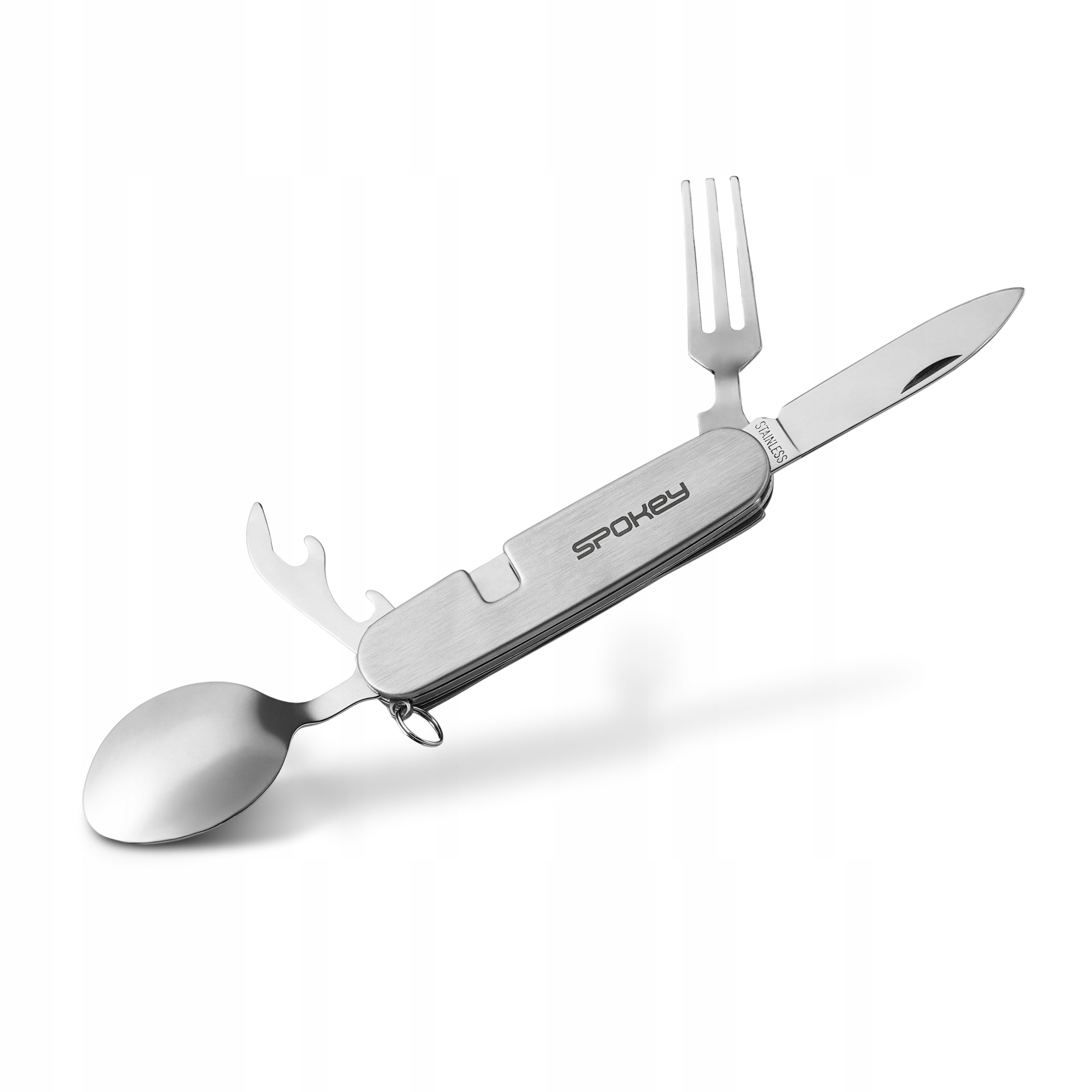 Multitool sztućce turystyczne scyzoryk widelec łyżka otwieracz 4w1 Victus