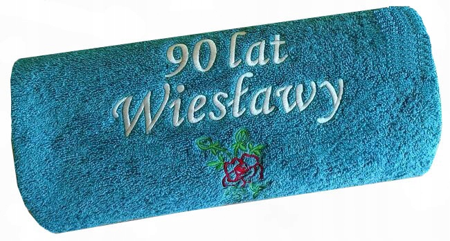 dárek pro 90leté 90leté dítě k 90. narozeninám ručník s věnováním výšivky jméno