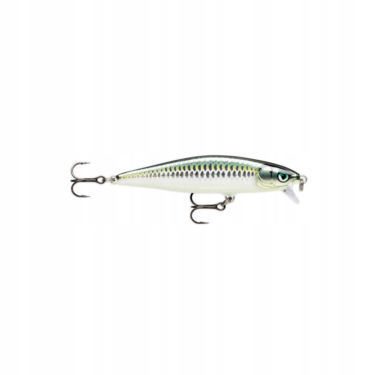 Wobler pływający bardzo wolna płynna praca Rapala Flat Rap 8cm 7g Blk 1szt.