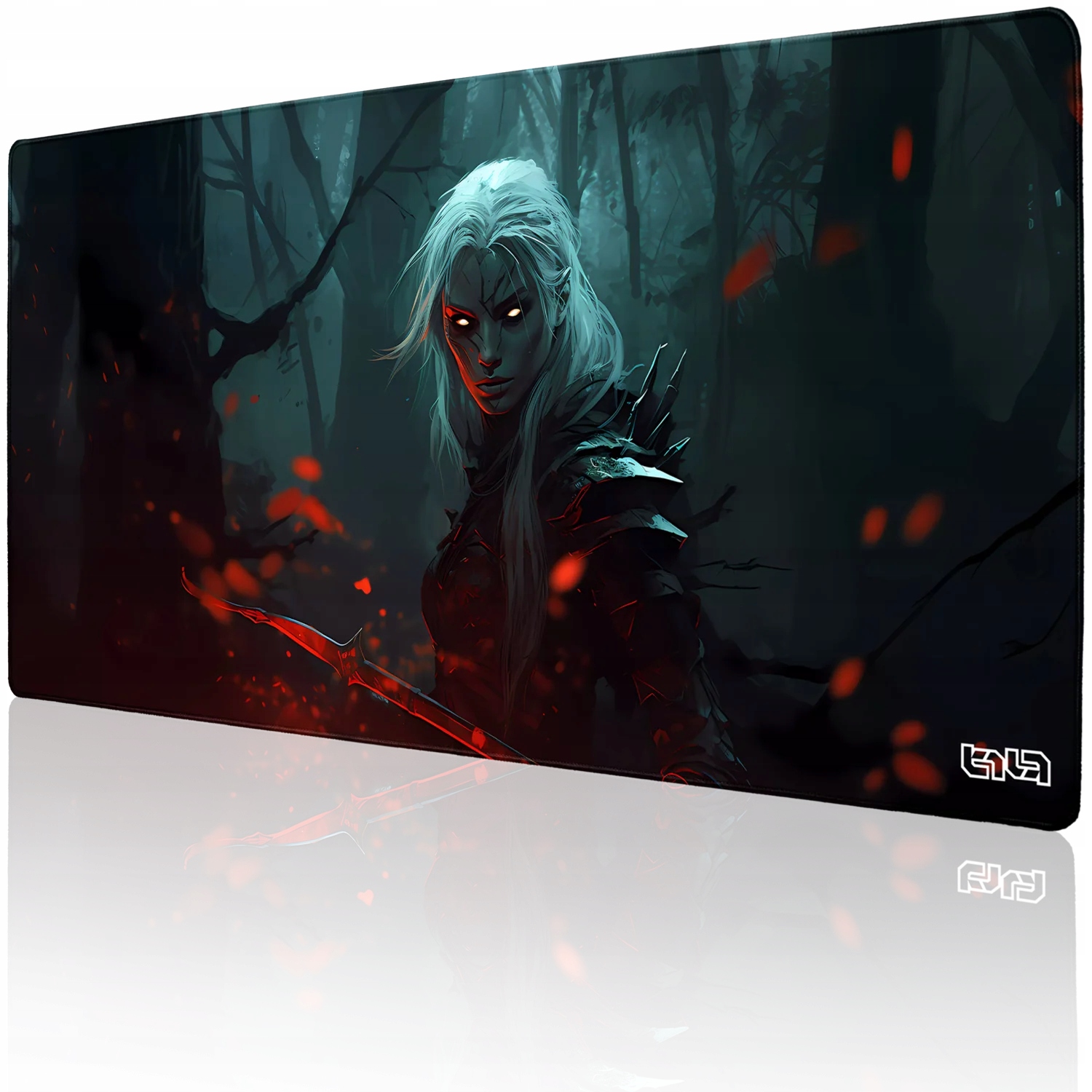 Velká Podložka Pod Myš Lukostřelkyně Xia 100x50 Tilt Protiskluzová