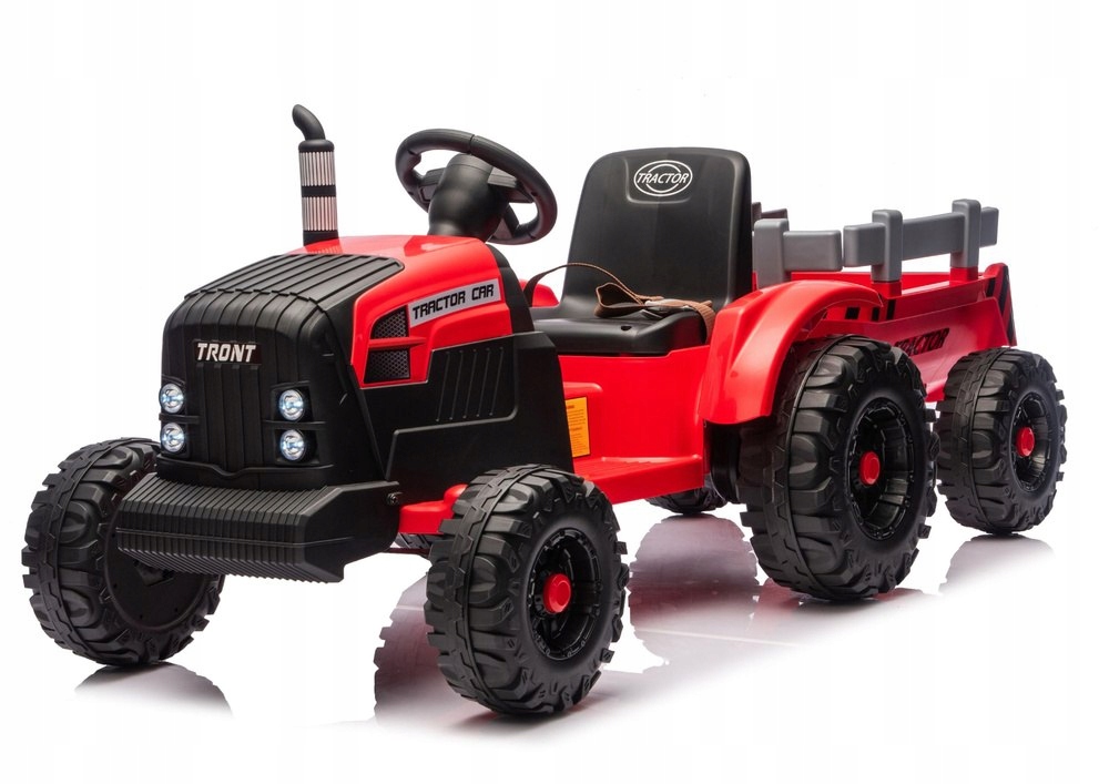Traktor Na Akumulator Dla Dziecka CH9959B 24V 2X120W Przyczepa Led Eva Pilo