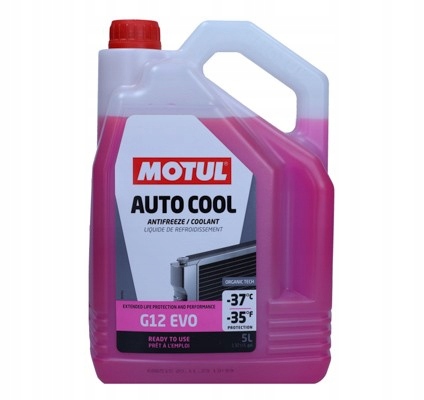 Płyn Do Chłodnic 5L Auto Cool G12 Evo -37°C Fioletowy