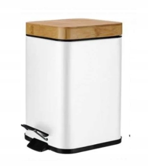 Kosz na Śmieci Biały 3L Verto