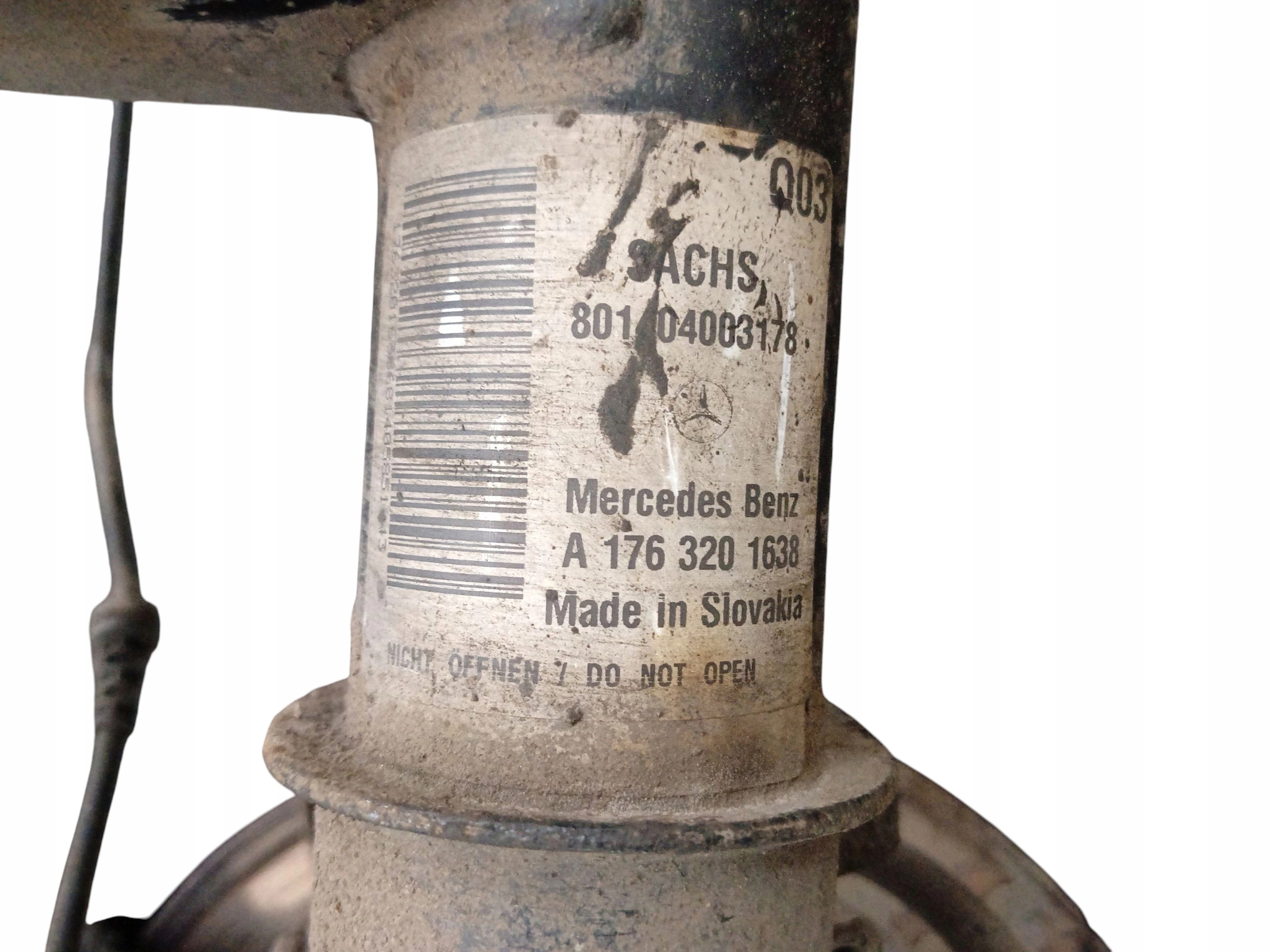 swing shock absorber right front MERCEDES CLA W117 1.6 CGI A1763201638