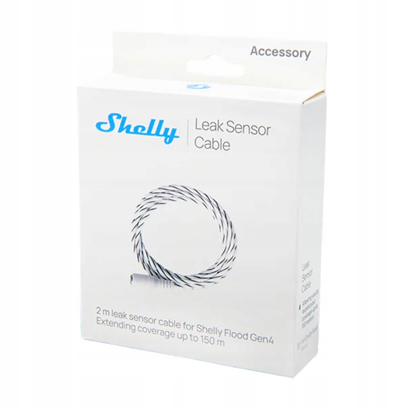 SHELLY Leak Sensor Cable Dodatkowy kabel z czujnikiem do czujnika zalania — 4