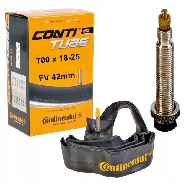 

Dętka 700 x 18-25 42mm Race Continental 105g