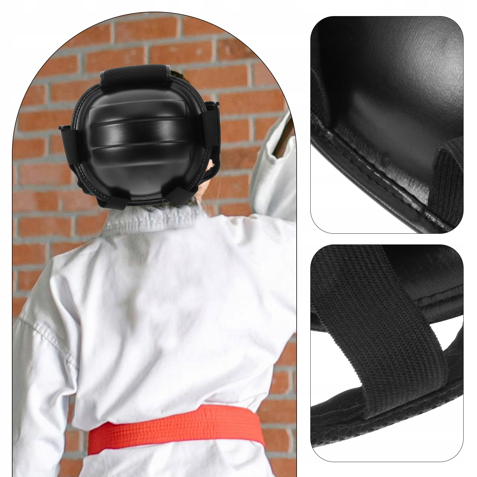 KASK BOKSERSKI OCHRONA GŁOWICY DO TAEKWONDO Marka bez marki