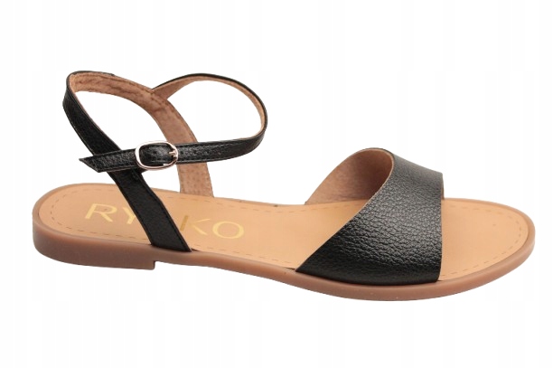 Sandály Ryłko 0AD12_Q_5NPF Černá Lico vel.