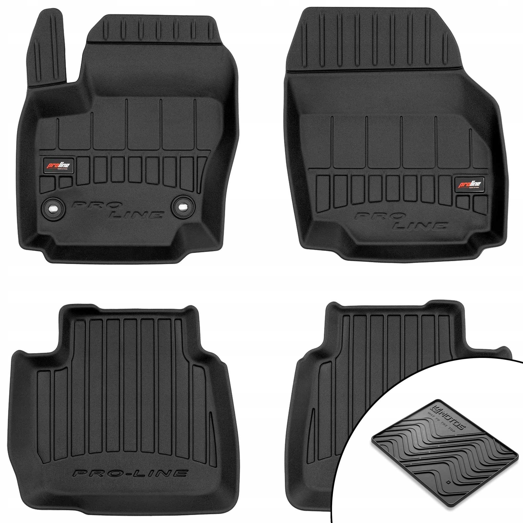 3D gumové rohože Ford Mondeo IV 2007-2014 rohož zdarma