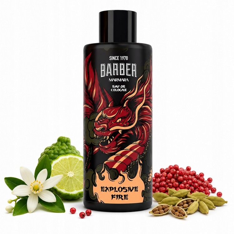 Marmara Barber Cologne Dragon Osvěžující Kolínská Voda Po Holení 500 ML
