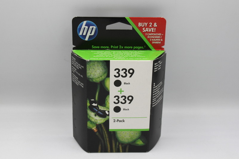 Hp 339 C9504EE inkoust černý 2pack 16/17 originál