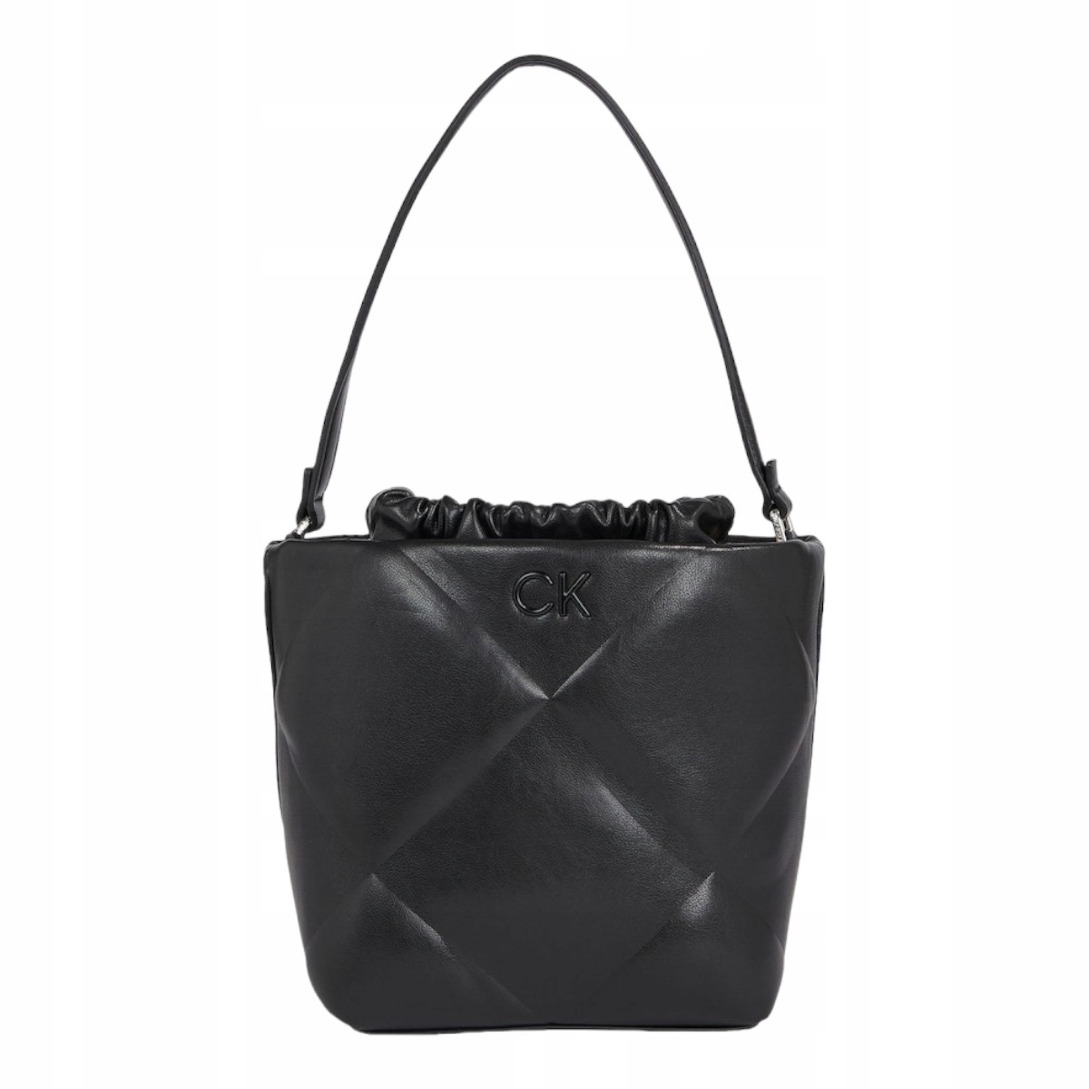 Calvin Klein Dámská Kabelka Typu Quilt Bucket Bag Černá