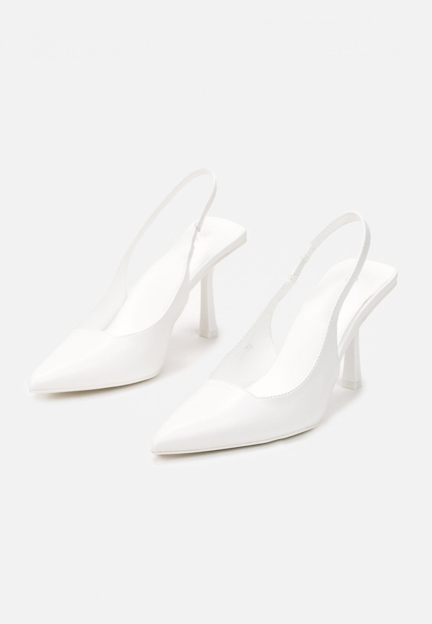 

Renee Białe Sandały damskie 39 Elegancki