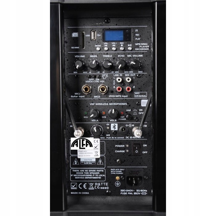 Głośnik Ibiza PORT15VHF-BT SAM GŁOSNIK Kod producenta PORT15VHF-BT