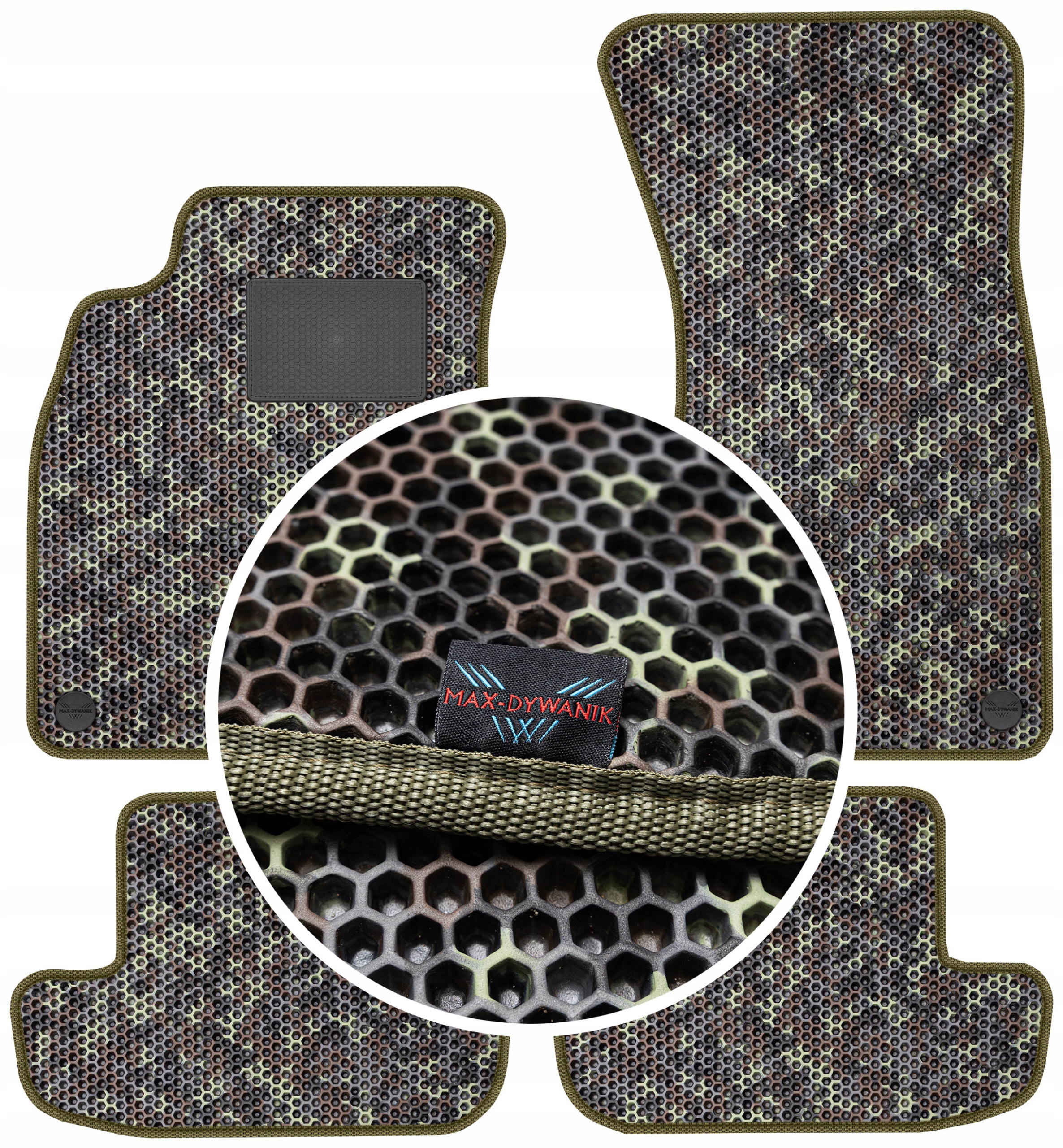 Audi A5 Coupe 2007-2016 Gumové rohože Eva Moro