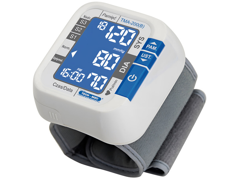 Ciśnieniomierz Tech-med TMA-200(B) Biało-niebieski