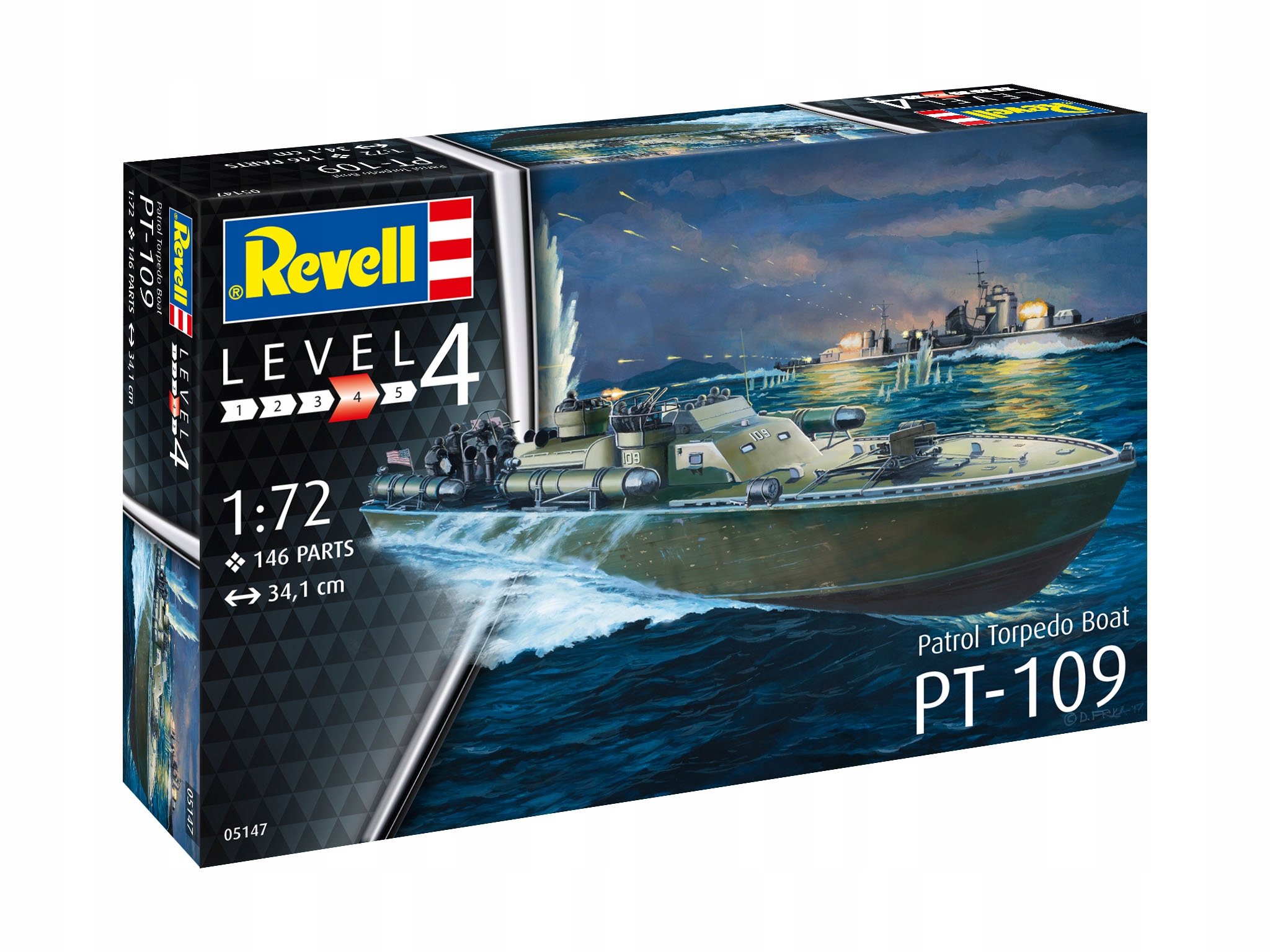 Revell 05147 1/72 Patrol Torpedo Boat PT-109