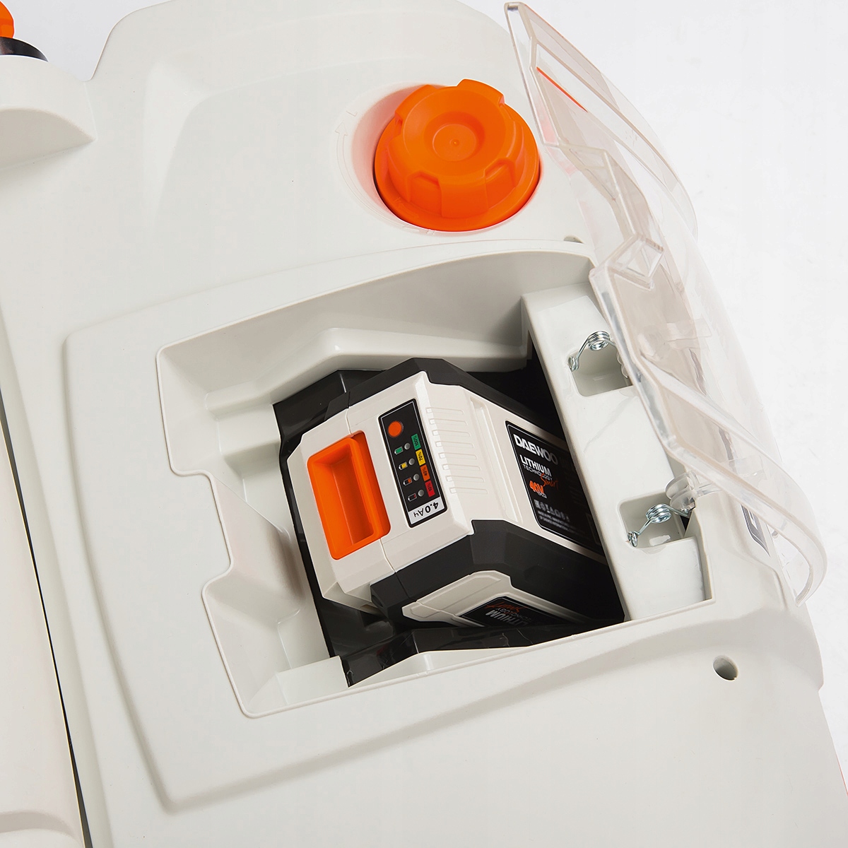 Aerator/wertykulator DAEWOO akumulatorowy Zasilanie elektryczne