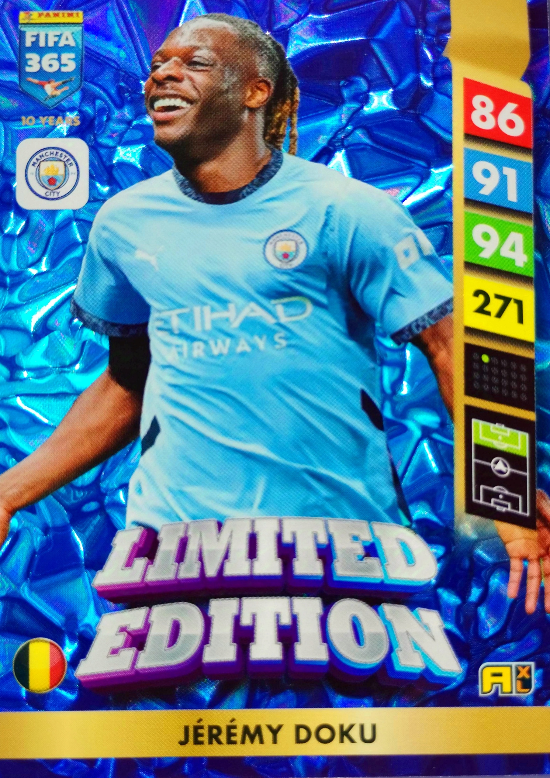Panini Fifa 365 2025 Limited Doku Manchester City