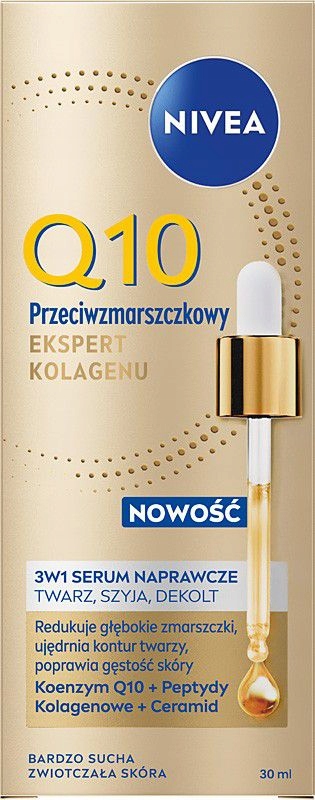 Nivea Q10 Protivráskové Kolagenové Sérum Na Opravu Pleti