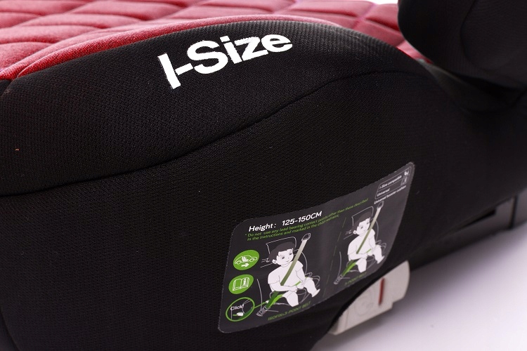 Fotelik samochodowy 4BABY ! Hi-Fix ! I-SIZE ! RED Szerokość produktu 40 cm