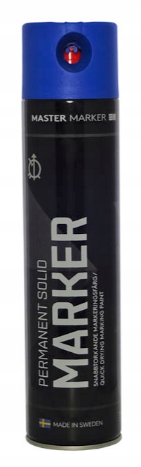 SPRAY GEODEZYJNY FARBA DO ZNAKOWANIA NIEBIESKA 0,6