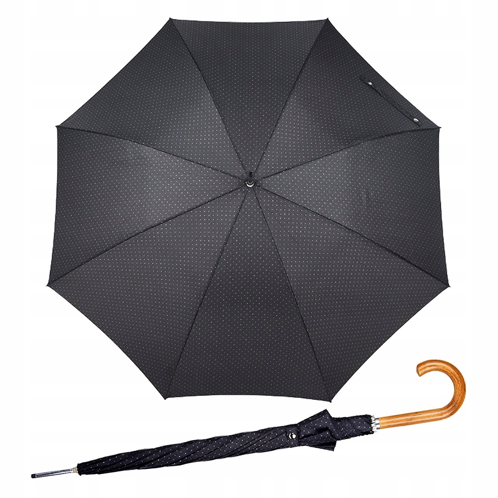 PARASOLKA Męska DŁUGA Automat drewniana Rączka Doppler STOCKHOLM