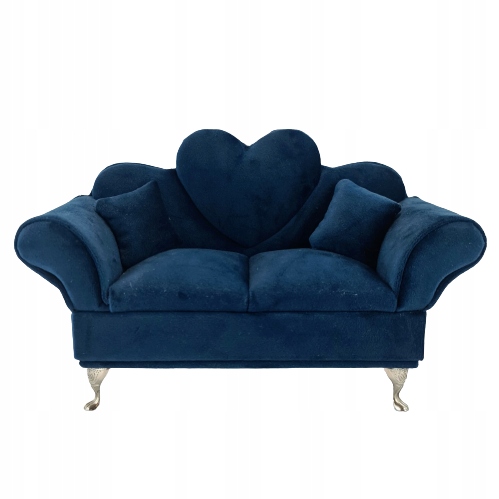 

Szkatułka Na Biżuterię Sofa Granatowa