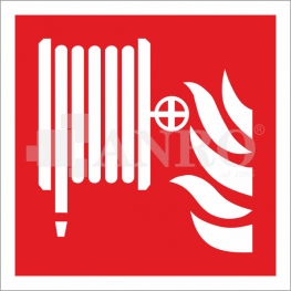 Naklejka "Hydrant" Anro 20x20 cm