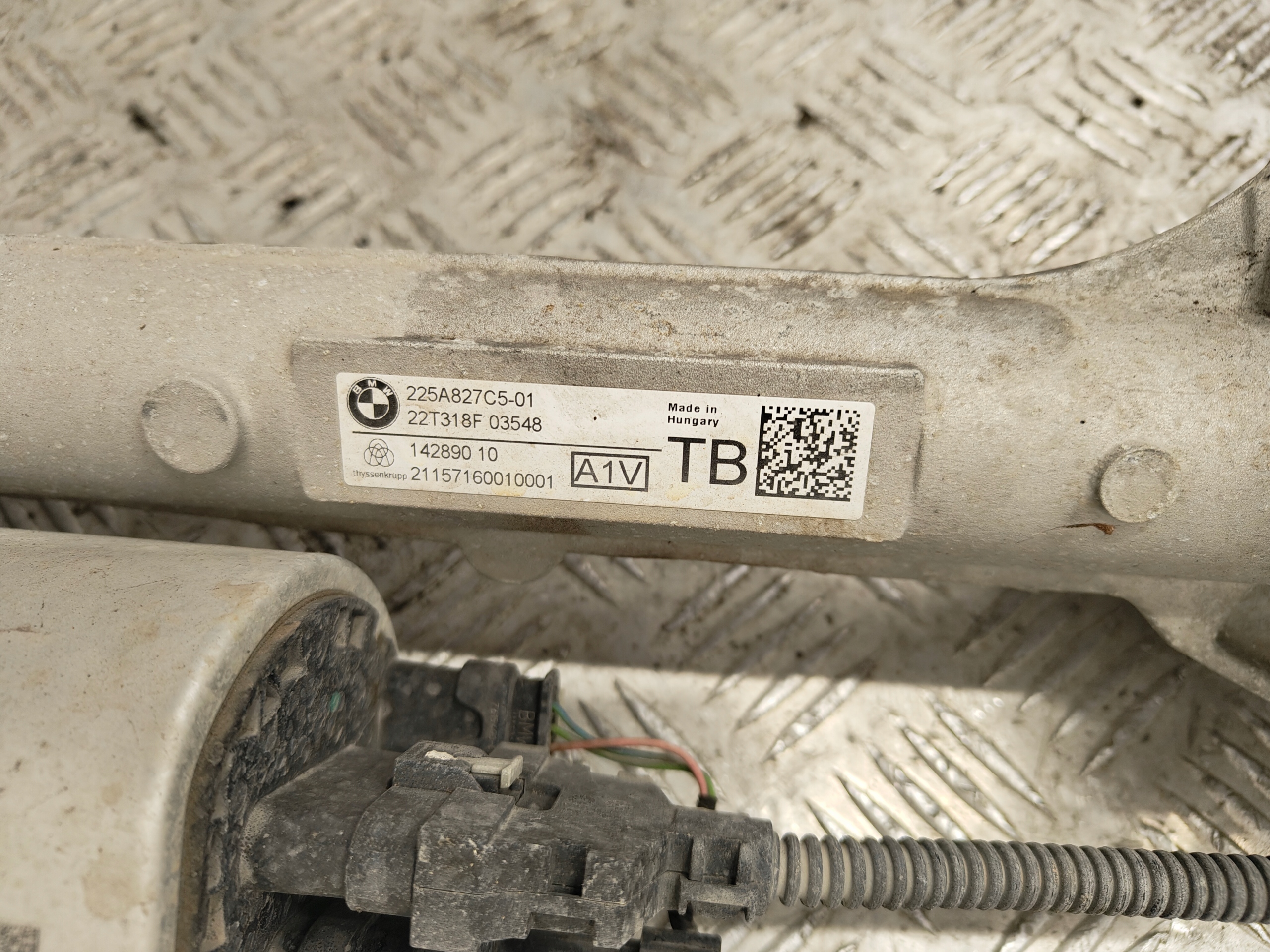 BMW IX I20 Boîter direction Boîter direction 5A827C5 TB