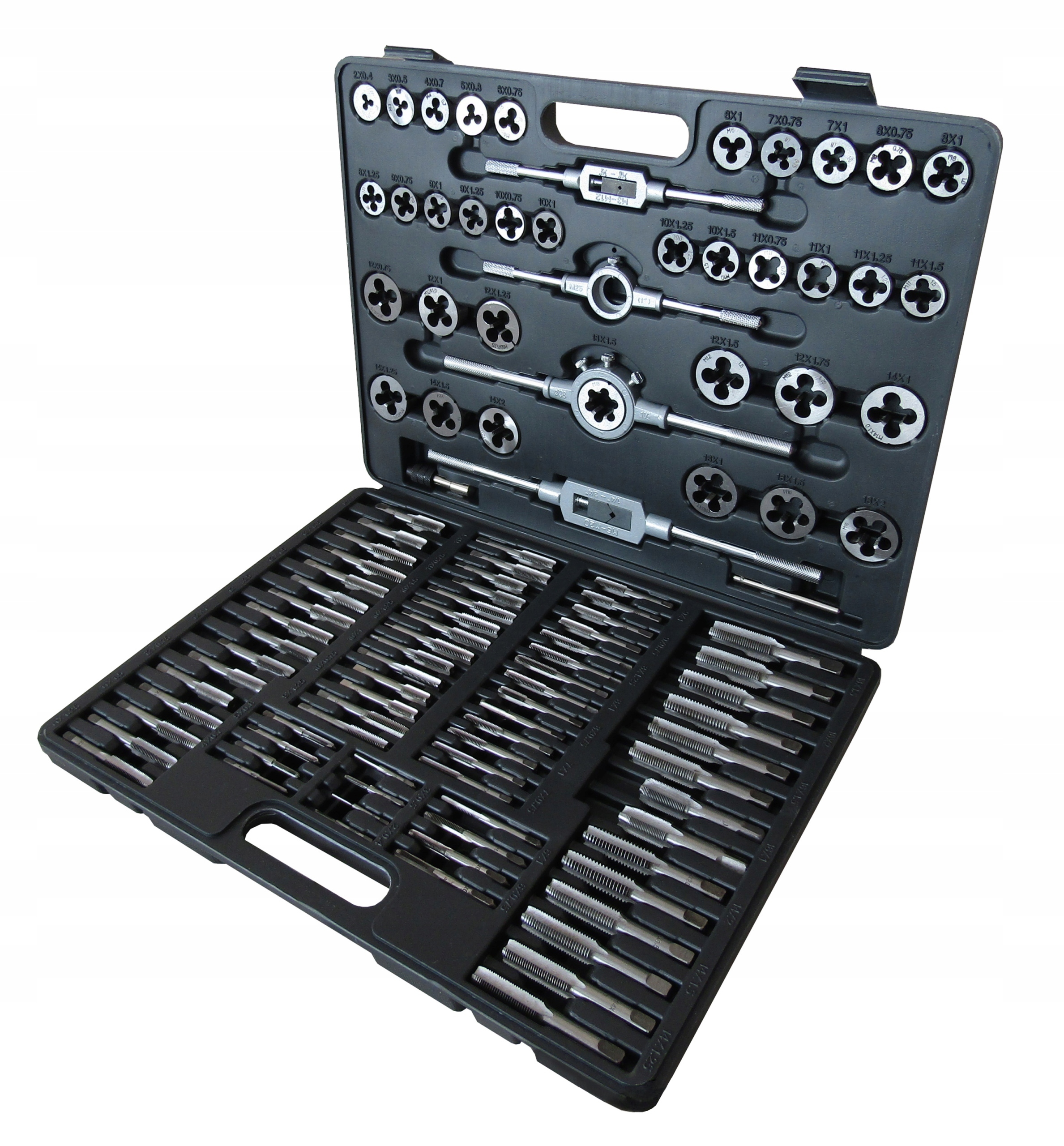 Sada závitníkov a narezávačov do kufra 110 ks Rockforce