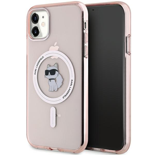 Karl Lagerfeld KLHMN61HFCCNOP iPhone 11 Xr 6.1" różowy/pink hardcase