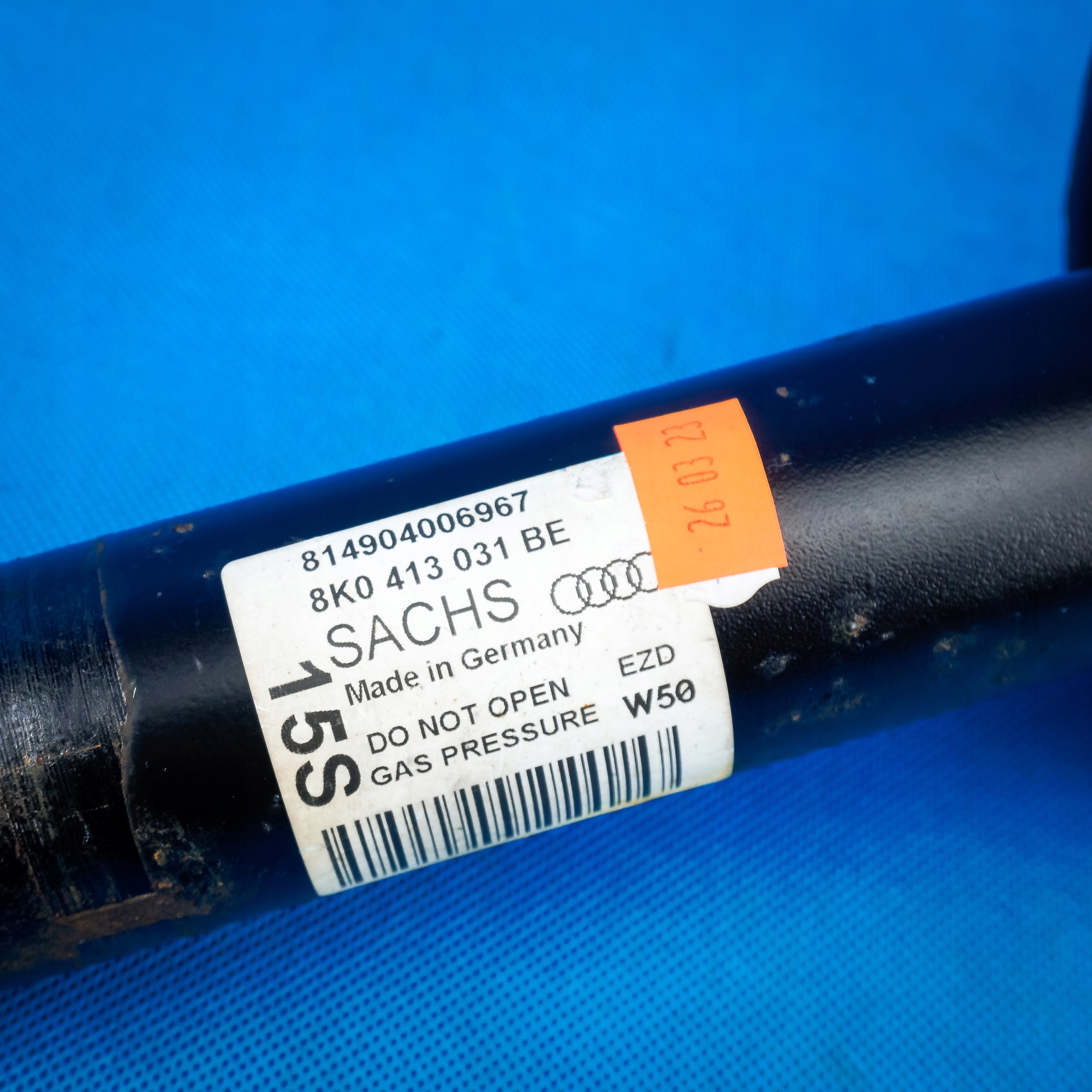 shock absorber spring front front Audi A5 8T 8K0413031BE