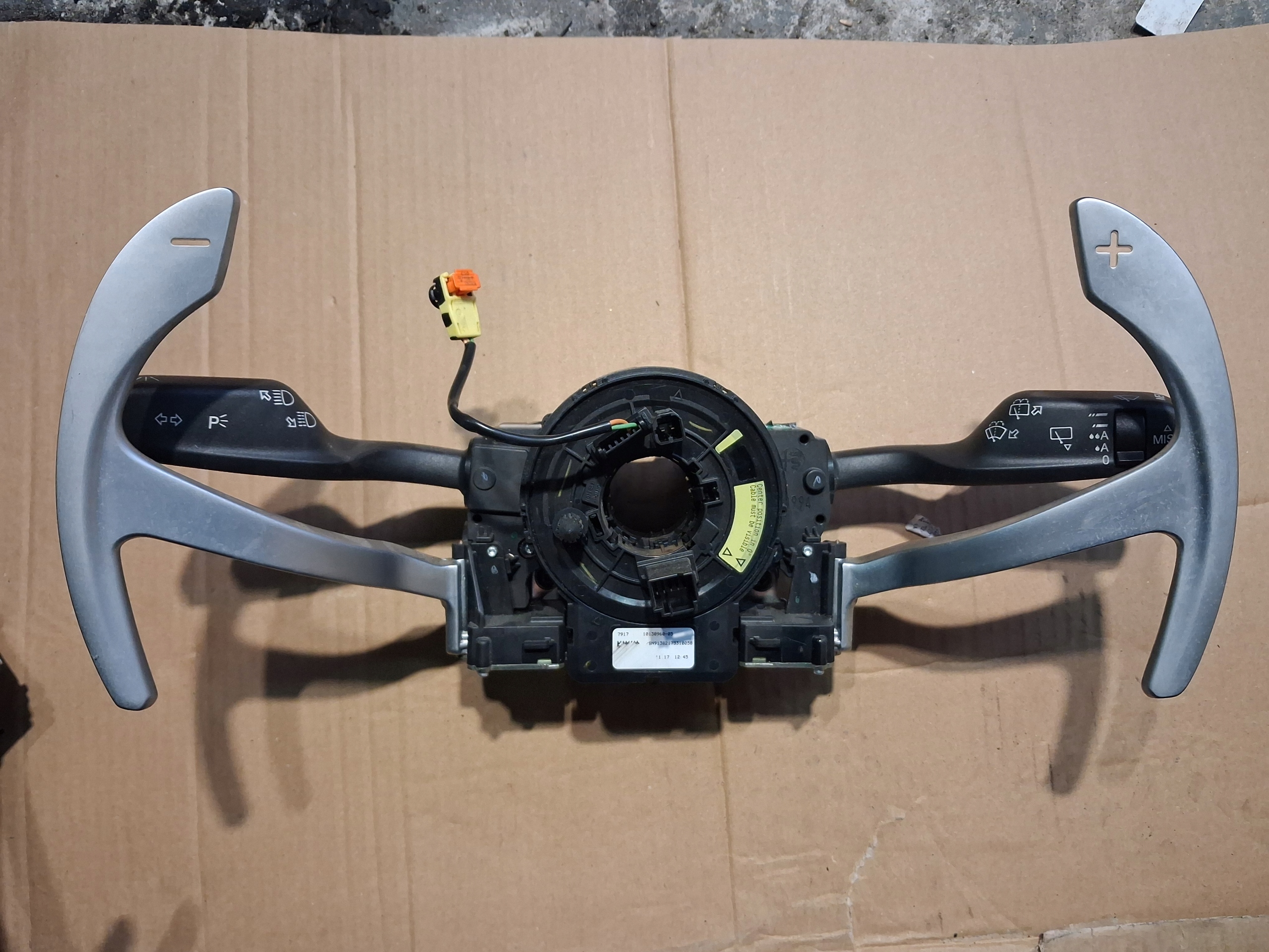 steering wheel levers and controls control ring with shifting ALFA ROMEO STELVIO 10130960