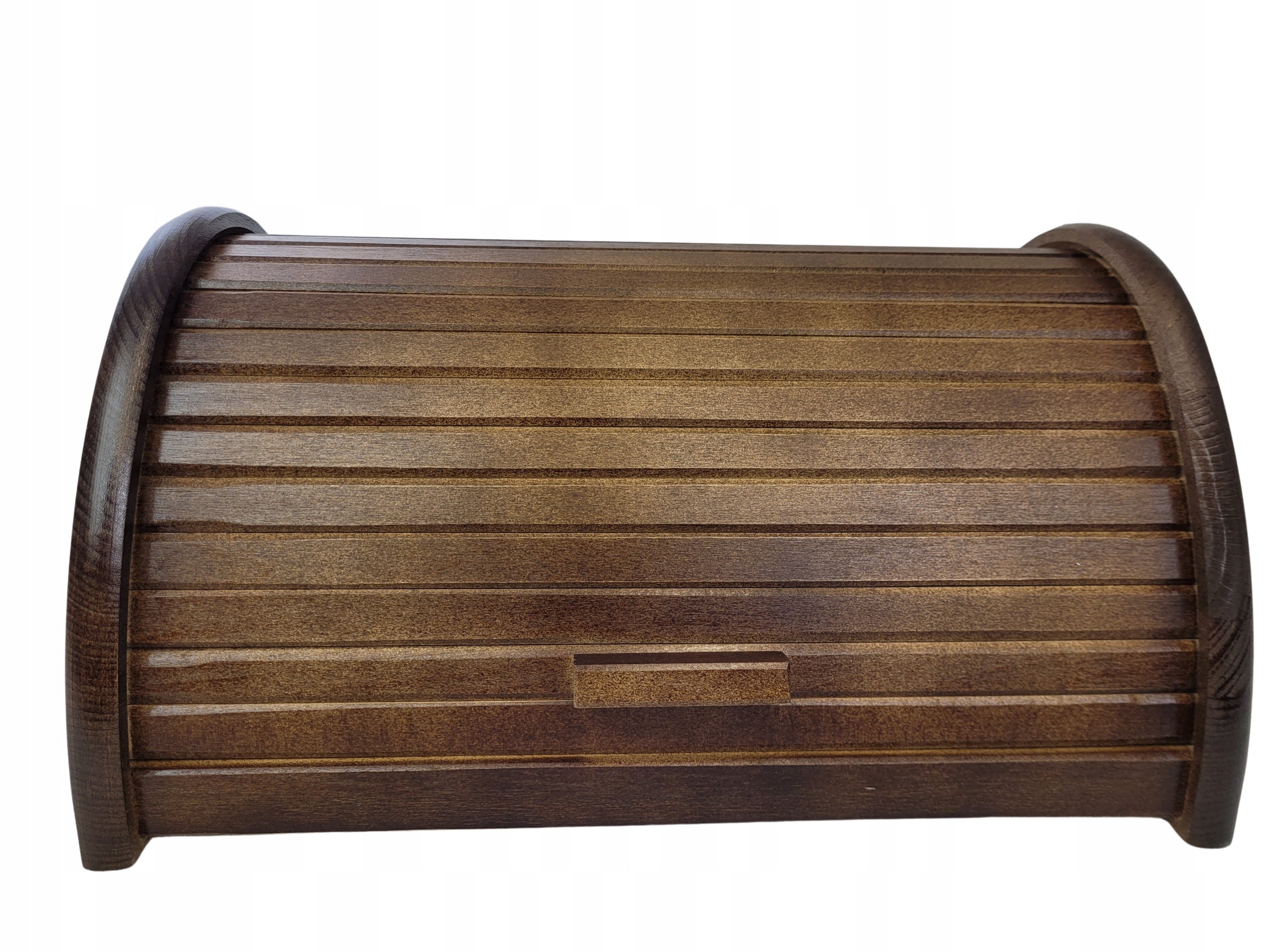 

Chlebak drewniany z żaluzją zewnętrzną Orzech