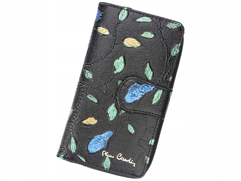 

Damski skórzany portfel Pierre Cardin Czerwony